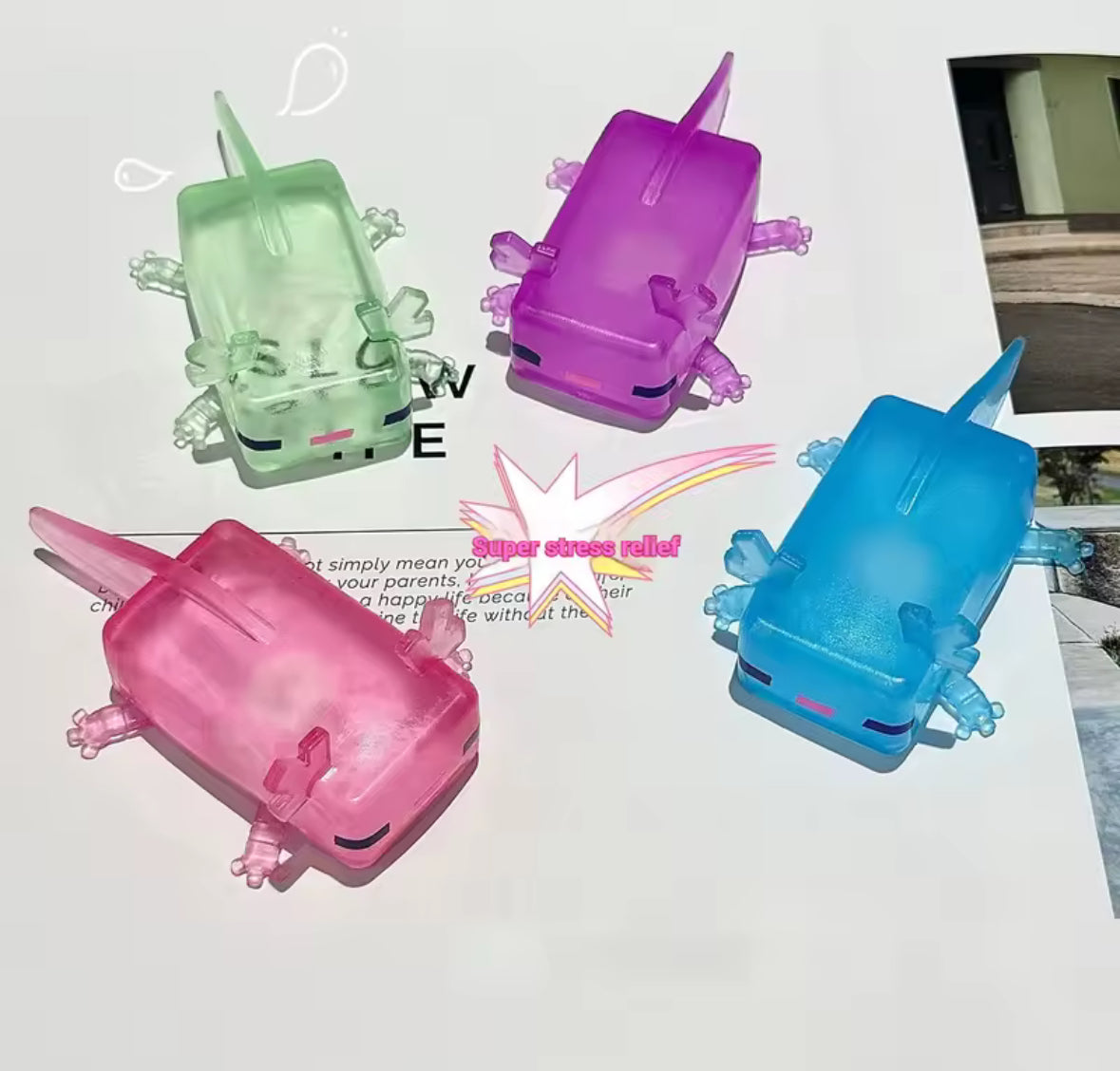 Axelotl Pink Squish